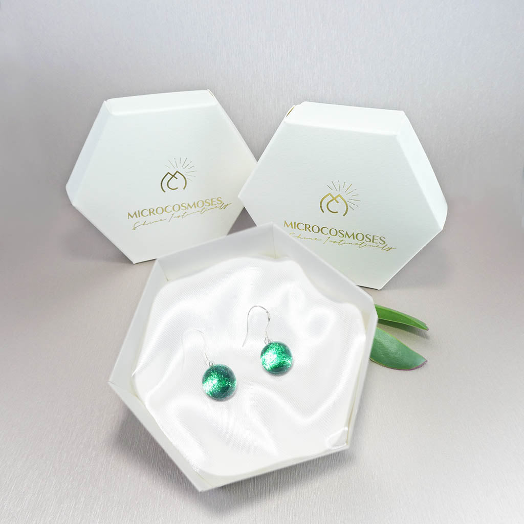 ALL MIXED GLASS EARRINGS