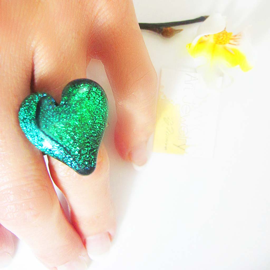 ALL GLASS RINGS MIXED