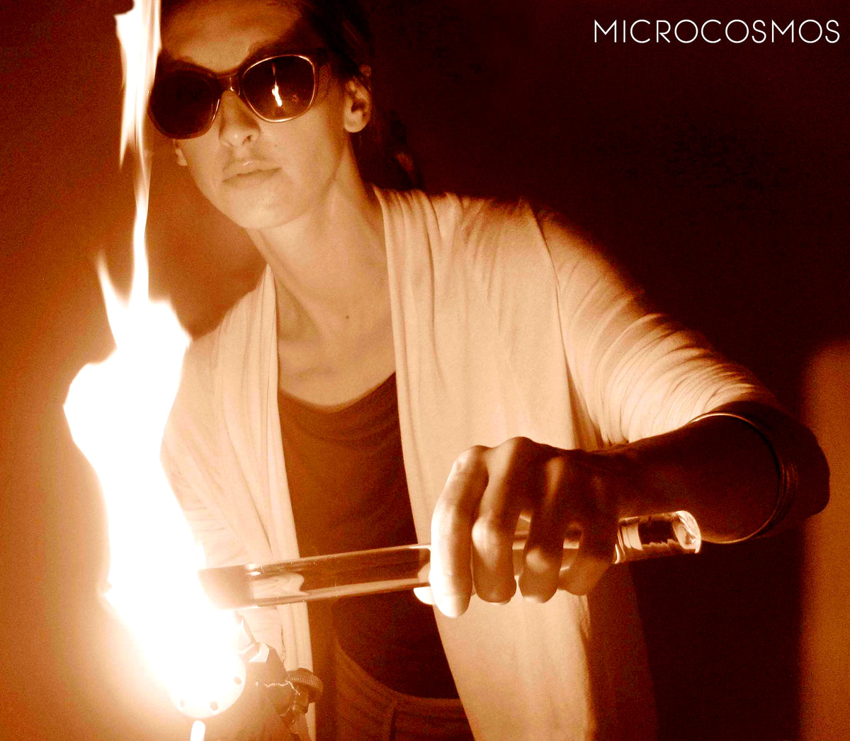 BRACELET COPPER ~ GREEN BOKEH | REFLET | ADJUSTABLE STEEL