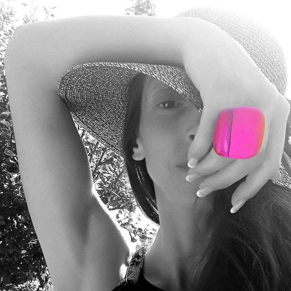 RING INDIGO ~ ETERNAL FUSHIA | SQUIRCLE | REFLET