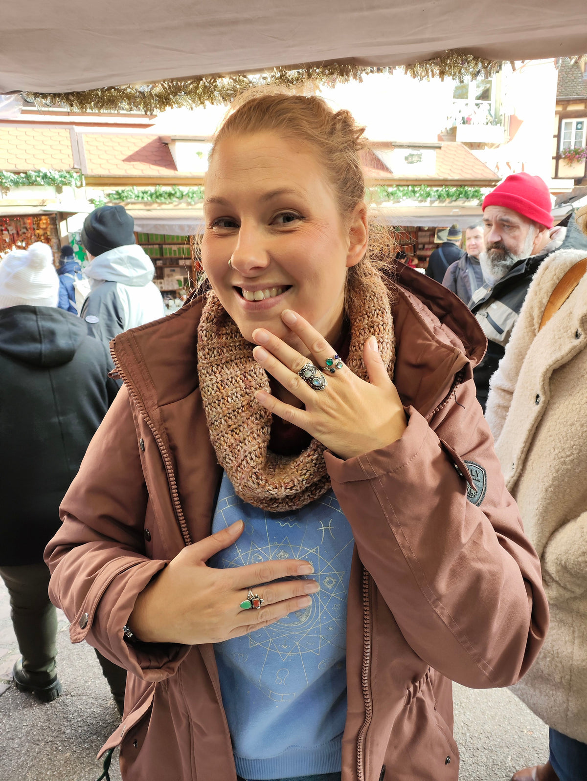 NEW !!! RING '' MA VIE '' STEEL