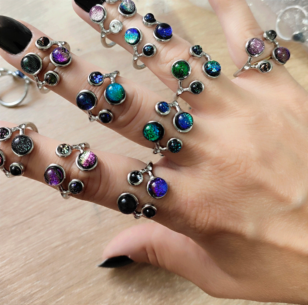 NEW !!! RING '' MA VIE '' STEEL