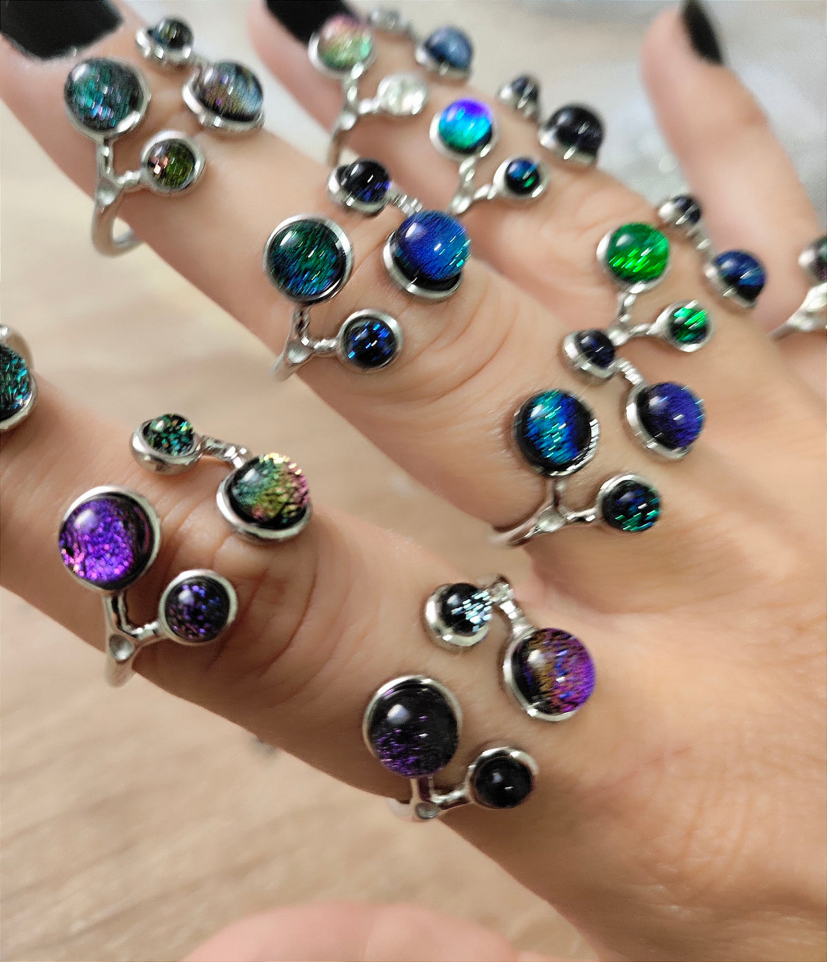 NEW !!! RING '' MA VIE '' STEEL