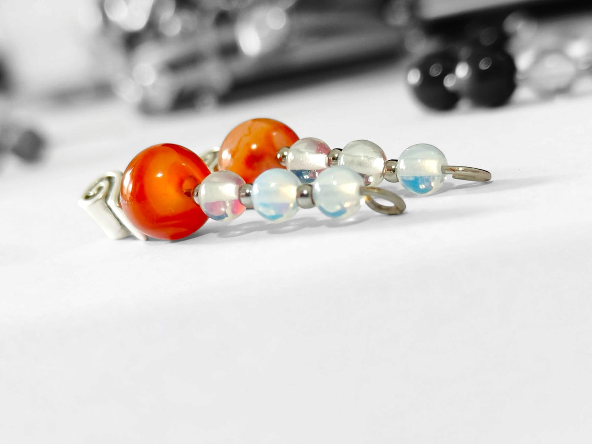 NATURAL EARRINGS STONE