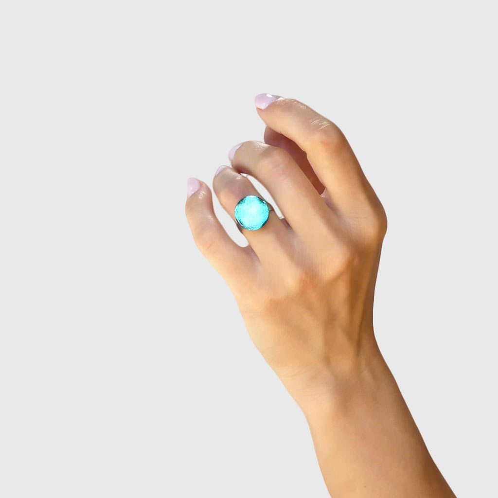 RING TURQUOISE ~ NIGHT BLUE | ECLIPSE | REFLET