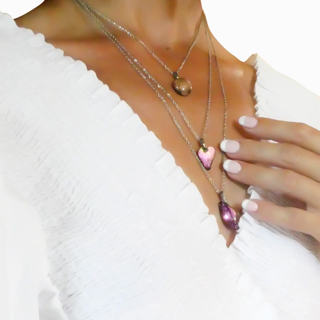 NECKLACE PARME ~ LIGHT GREEN  | ECLIPSE | REFLET