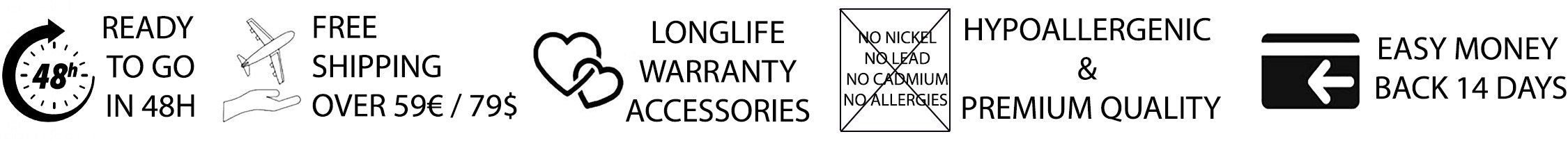 PRET A PARTIR EN 48H SHIPPING FREE OVER 59 EUROS