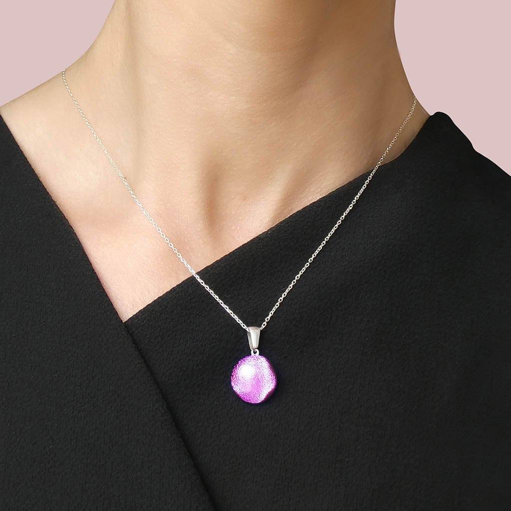 Microcosmoses NECKLACE NECKLACE FRENCH PINK ~ GOLD | ECLIPSE | REFLET