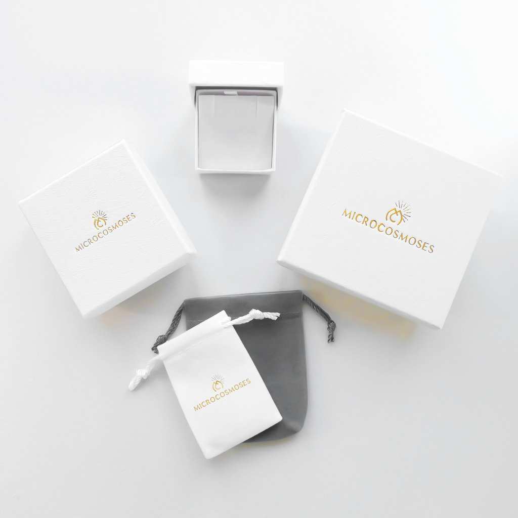 Microcosmoses NECKLACE NECKLACE GREEN KELLY ~ BLUE BELIZE | HEART | REFLET